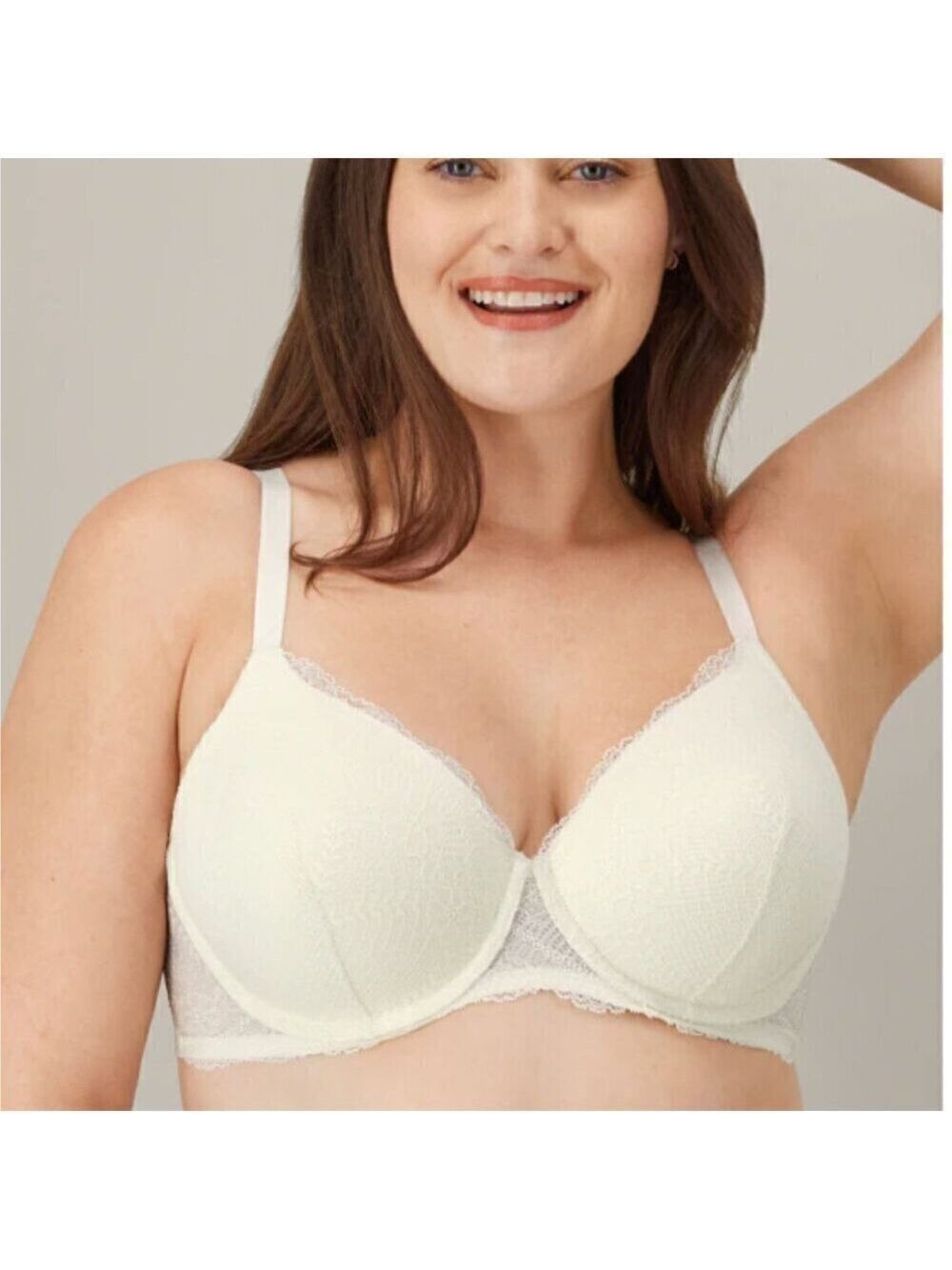 NWT WonderBra Sustainable Lace Plunge Lift EcoPure Underwire​ Bra 38C